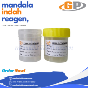 GP - Pot Steril (yellow) 60ml