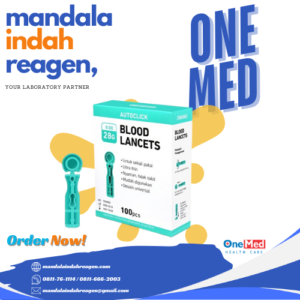 ONEMED Blood Lancets Autoclick | Refill Jarum Lancet