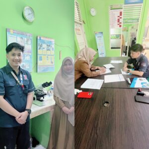 Penuhi Kebutuhan Laboratorium, PT Mandala Indah Reagen Serahkan Unit Mikroskop Olympus CX23 ke Puskesmas Siak Kerinci Kanan, Riau