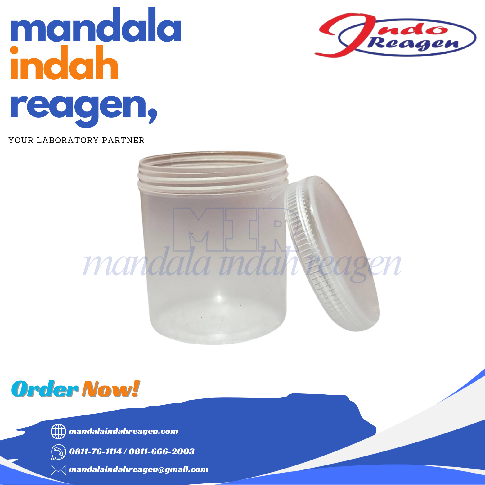 INDOREAGEN - Sample Container Non Steril
